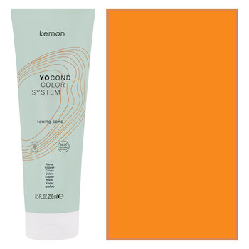 Kemon, Yo Cond Color System Toning, Odżywka koloryzująca do włosów wzmacnia kolor i pielęgnuje Miedź, 250 ml - Kemon