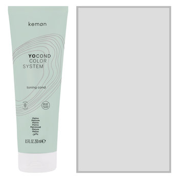 Kemon, Yo Cond Color System Toning, Odżywka koloryzująca do włosów wzmacnia kolor i pielęgnuje Platyna, 250 ml - Kemon