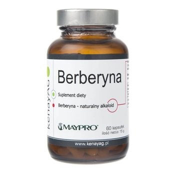Kenay, Berberyna 250 mg, Suplement diety, 60 kaps. - Kenay