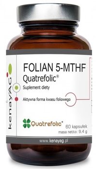 Kenay Folian 5-Mthf Quatrefolic Suplement diety, 60 kaps. - Kenay