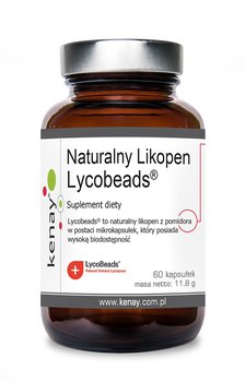 Kenay, Naturalny Likopen Lycobeads®, Suplement diety, 60 kaps. - Kenay