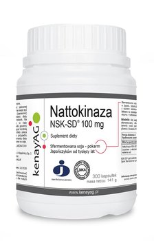 KenayAG, Nattokinaza NSK-SD 100 mg, suplement diety, 300 kapsułek - Kenay