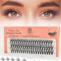 Kępki Rzęsy Eyelash Hollywood Maximum Volume 9,10,11mm Naturalne Jedwabne