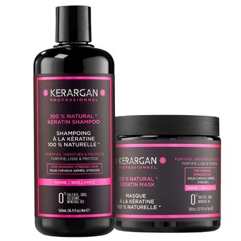 Kerargan - Duo Szampon & Maska z Keratyną - 2x500ml - KERARGAN