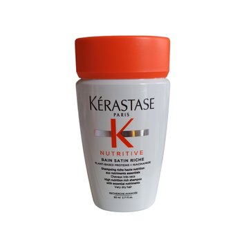 Kerastase, Nutritive, Bain Satin Riche, Wzbogacona kąpiel odżywcza do włosów grubych, 80ml - Kerastase