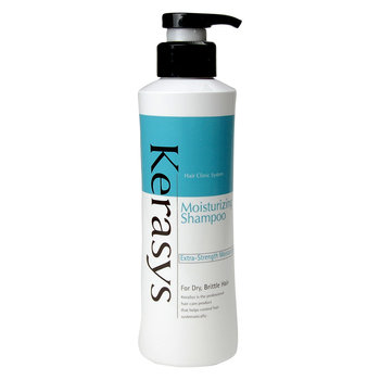 Kerasys, Hair Clinic Moisturizing, nawilżający szampon do włosów suchych i zniszczonych, 400 ml - Kerasys