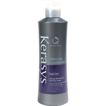 Kerasys, Hair Clinic Scalp Care Balancing, odżywka do włosów przetłuszczających się, 600 ml - Kerasys