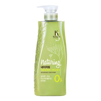 Kerasys, Naturing Nourising, odżywka do włosów cienkich i łamliwych z algami morskimi i oliwą z oliwek, 500 ml - Kerasys