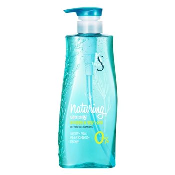 Kerasys, Naturing Refreshing, odświeżający szampon do włosów zniszczonych z algami morskimi i esencją cytrynową, 500 ml - Kerasys