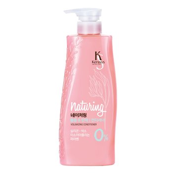Kerasys, Naturing Volumizing, odżywka zwiększająca objętość z algami morskimi i ekstraktem z granatu, 500 ml - Kerasys
