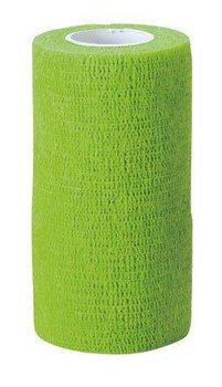 Kerbl Samoprzylepny bandaż EquiLastic, 5 cm, zielony - Kerbl