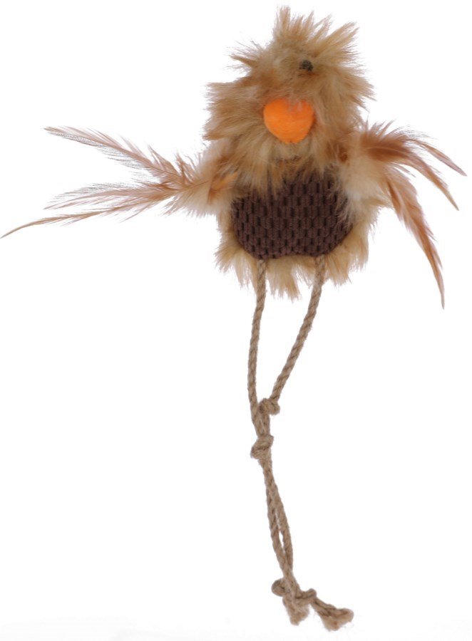 KERBL Kerbl Zabawka Dla Kota Safari Dziki Ptak, 27 Cm