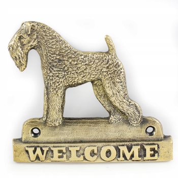 Kerry Blue Terrier Tabliczka Na Drzwi Welcome - Art-Dog