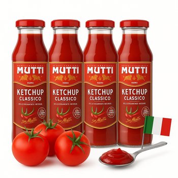 Ketchup Classico deliziosamente intenso 300g - Mutti x4 - Inna marka