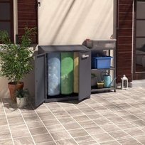 Keter Szafka Moby Compact Recycling System, grafitowa, 100 cm