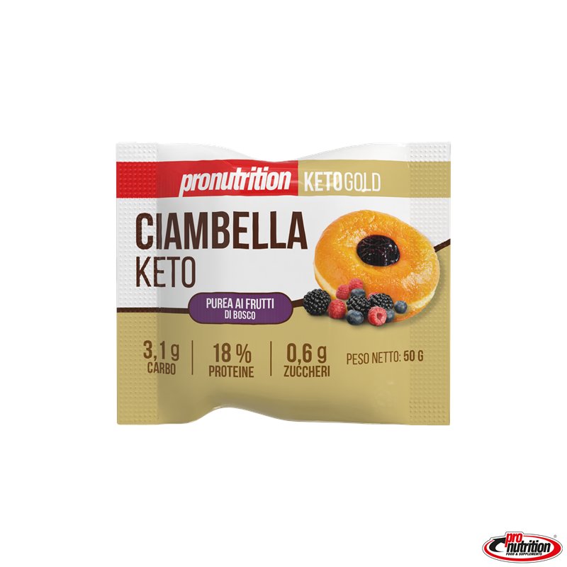 Brak Danych Keto Pączek Owoce Leśne 50G - Pronutrition