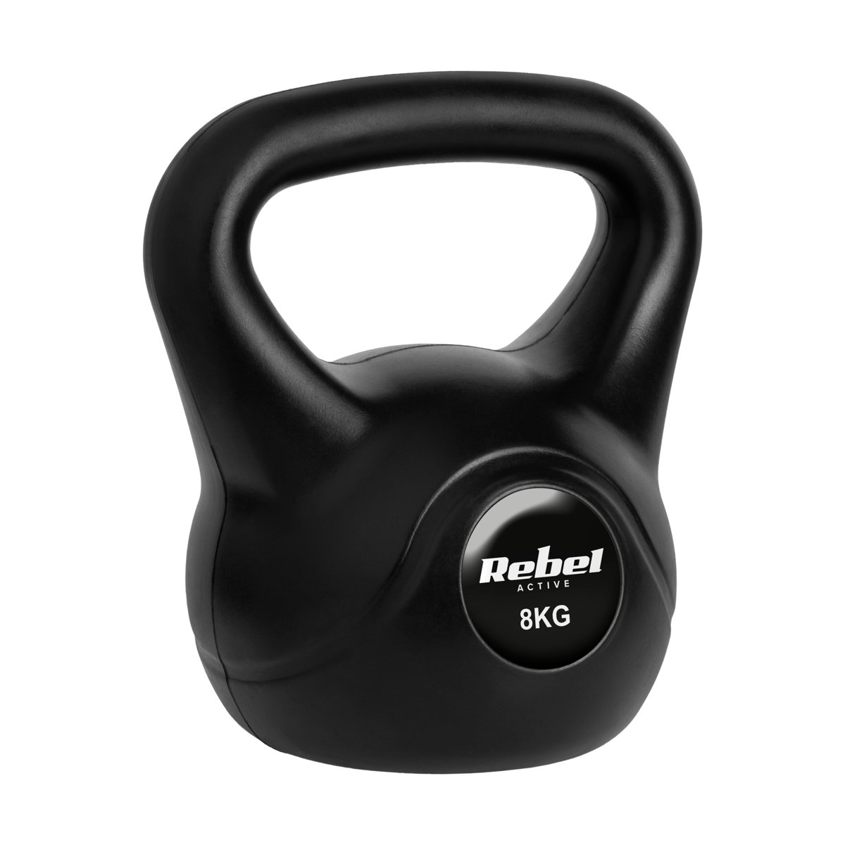 Rebel Soft Kettlebell 8kg Weiches PVC Safe Silent Hanteln für Fitness