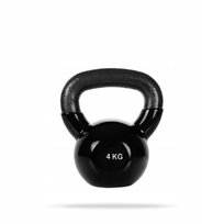 KETTLEBELL czarny 4kg - GymBeam