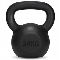 Kettlebell żeliwny 4FIZJO 24 kg
