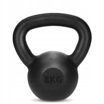 Kettlebell żeliwny 4FIZJO 8 kg
