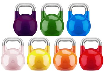 Kettlebells turniejowe (8-36 kg) Gorilla Sports Kettlebell olimpijski stal - 16 kg - Gorilla Sports