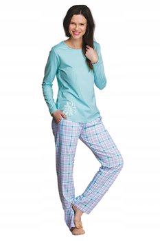 KEY długa piżama pidżama damska bawełna L - Key