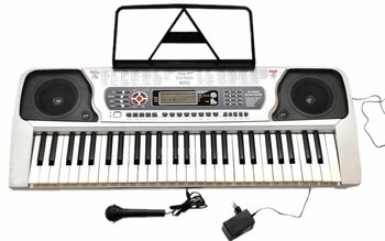 Keyboard dla dzieci z mikrofonem, Lean Toys - Lean Toys