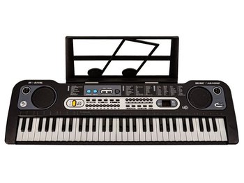 Keyboard Mq-6119L Organki, 61 Klawiszy, Mikrofon, Nauka Gry - Zabawkowy Zawrót Głowy