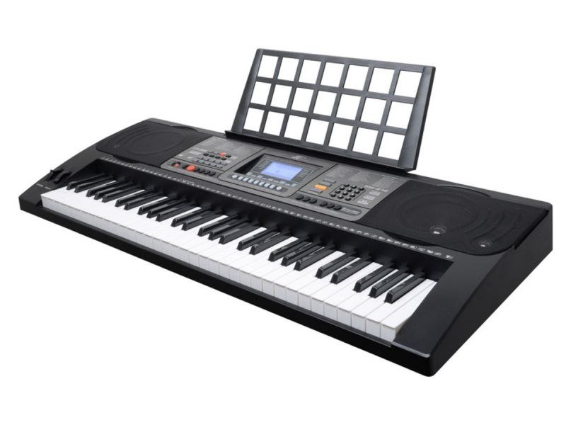 Zdjęcia - Klawiatura sterująca MIDI Meike Keyboard Organy 61 Klawiszy Zasilacz MK-816 z funkcją nauki gry 