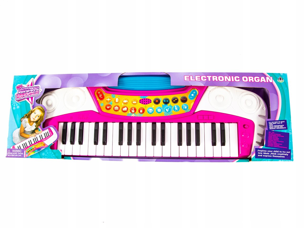 Фото - Музична іграшка Keyboard Pianino Duże Organy Funkcja Nagrywania