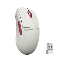 Keychron G4 Wireless Mouse Mysz Bezprzewodowa 8K PixArt 3950 Biała Keychron