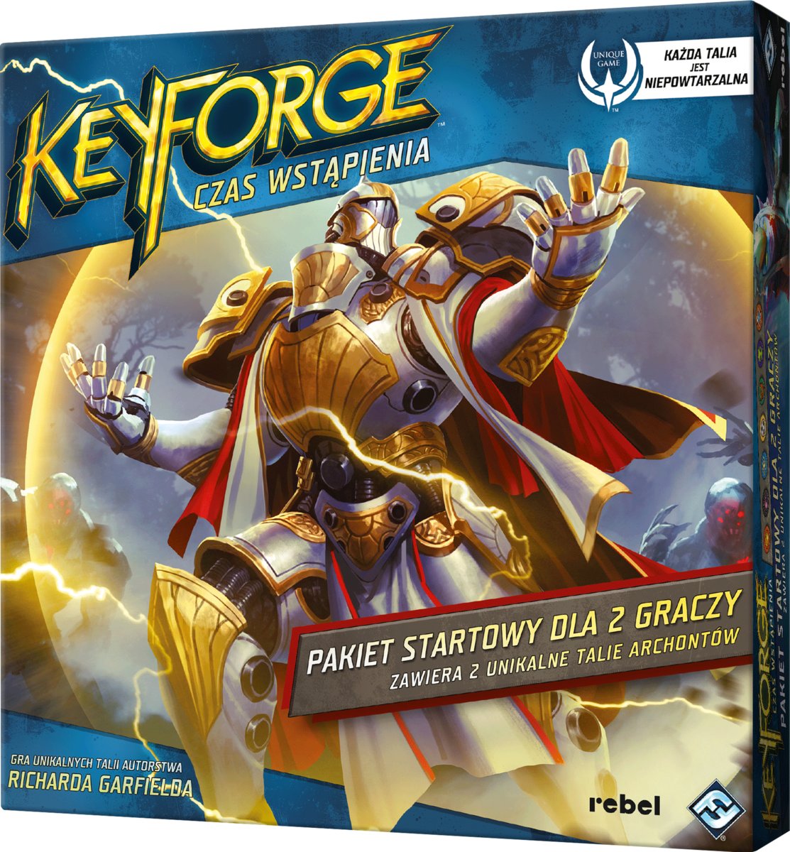 KeyForge: Czas Wstąpienia - Pakiet startowy, gra strategiczna, Rebel