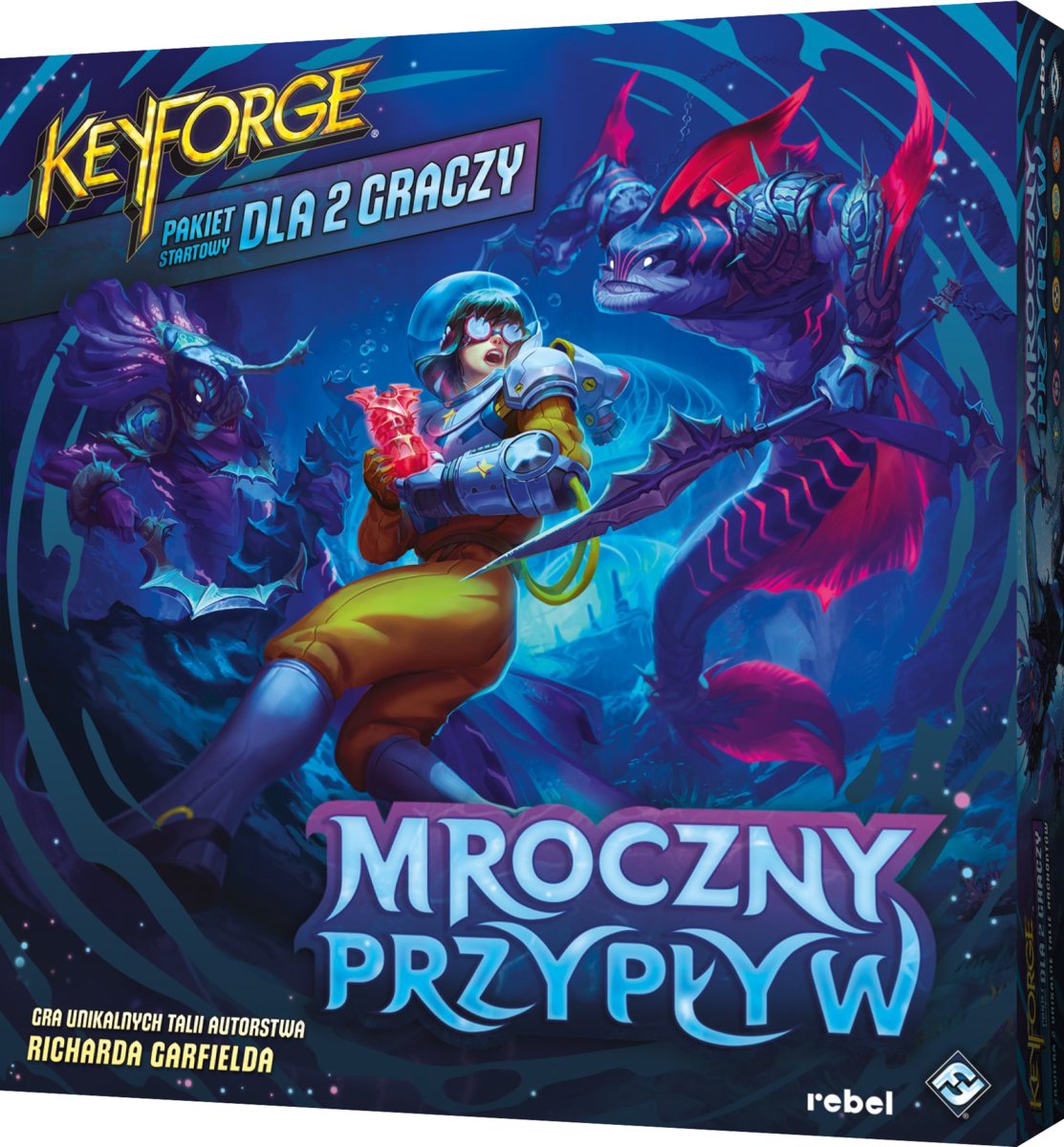 KeyForge: Mroczny Przypływ - Pakiet startowy, gra strategraiczna, Rebel