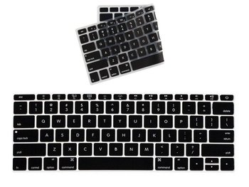 KeyGuard Osłona Na Klawiaturę MacBook 12/Pro 13 (A1708) (Layout USA) (Black) - D-pro