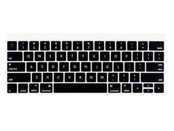 KeyGuard Osłona Na Klawiaturę MacBook Pro 13/15 (A1706/A1989/A2159/A1707/A1990) TouchBar (Layout USA) (Black) - D-pro