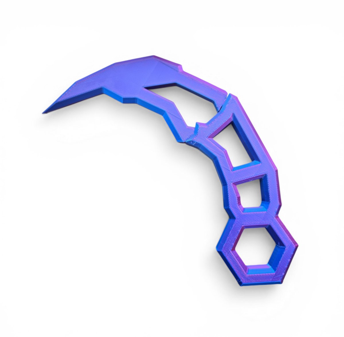 Keyrambit Dark Matter z Roblox Rivals – Prawdziwa Bezpieczna Replika 3D ...