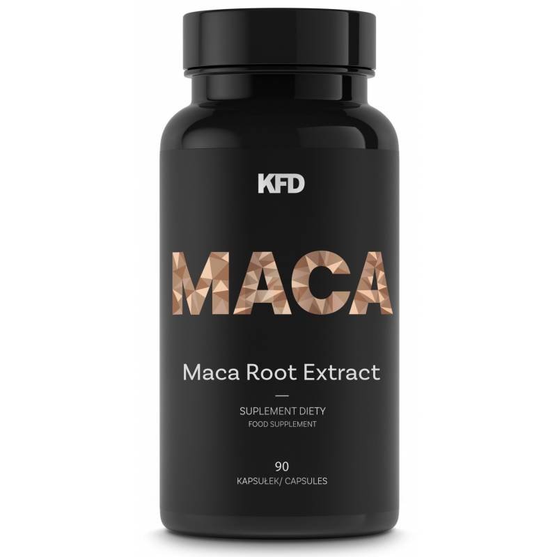 Zdjęcia - Witaminy i składniki mineralne KFD Nutrition KFD MACA - 90 kaps.  poprawa libido (ekstrakt z korzenia MACA DER 10:1)