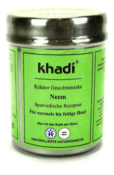 Khadi, maseczka antybakteryjna do twarzy, 50 g - Khadi