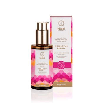 Khadi Skin & Soul harmonizujący Olejek do ciała pink lotus beauty 100ml - Khadi