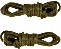 KHAKI Okrągłe Sznurówki do Butów Taktycznych Militarnych Sznurowadła 60 cm