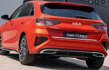 Kia Cee'd III GT - LISTWA CHROM na Klapę bagażnik - Martig