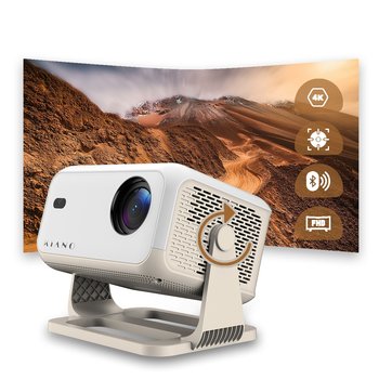 Kiano Chill Smart Projektor  FHD, 4K, Android,  Airplay. Miracast, Eshare, Bluetooth, Korekcja trapezowa, 250-350 ANSI lumenów - Kiano