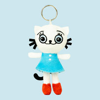 Kicia Kocia - brelok, 12 cm Kicia Kocia