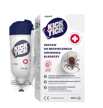 Kick The Tick, zestaw do usuwania kleszczy, 1 szt. - Kick the Tick