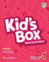 Kid's Box New Generation 1. Activity Book with Digital Pack British English Tomlinson Michael, Nixon Caroline
