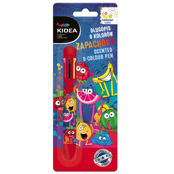Kidea, Długopis zapachowy 8 kolorów - KIDEA