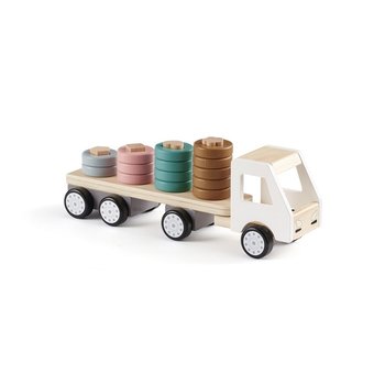 Kids Concept, ciężarówka z Klockami Aiden - Kids Concept