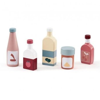 Kids Concept, Zestaw Butelek 5 szt Bistro Kids Concept - Kids Concept