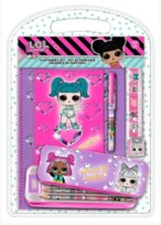 Kids Euroswan, LOL, zestaw piśmienniczy, 12 elementów