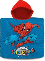 Kids Euroswan, Poncho Kąpielowe Spiderman 120X60 Cm Spm-D37B